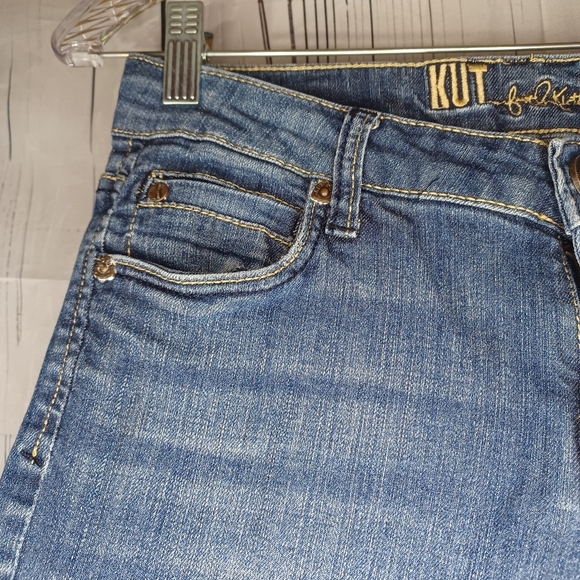 Kut From The Kloth Women's Blue Jeans - Picture 8 of 14